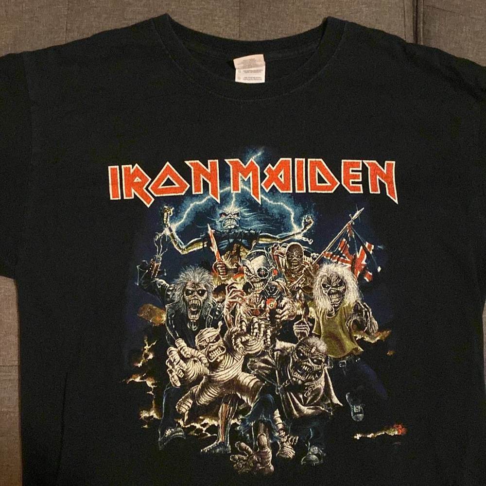 Vintage Iron Maiden Best of the Beast Graphic T-Shirt Men’s Large Metal 2003 - Picture 3 of 16